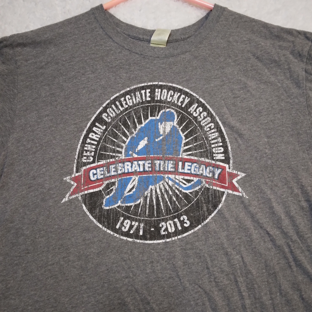 Ccha College Hockey Legacy Tee Mens Size Xl